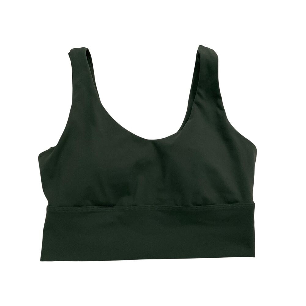 ZYIA Active Green Padded Longline Scoop Back Sports Bra Tank Top‎ - Size Medium